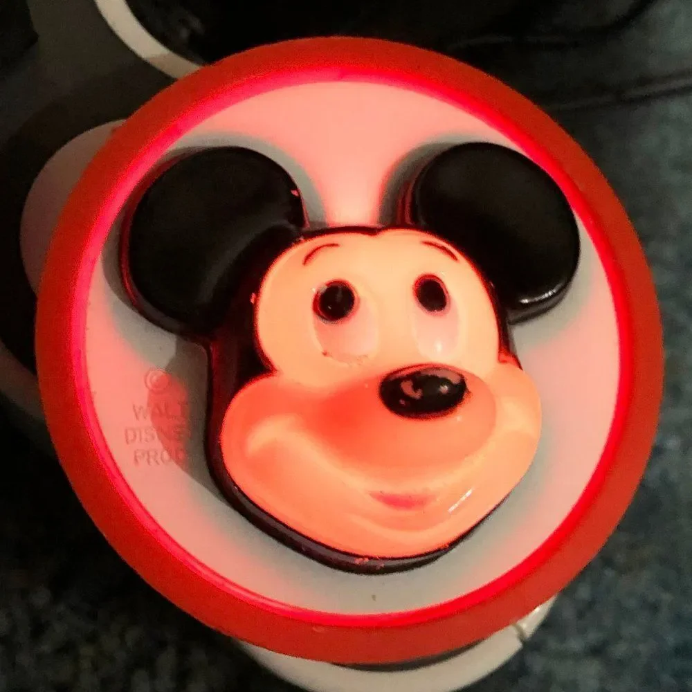 🔮 5/$25 Vintage‎ Disney Mickey Mouse Night Light